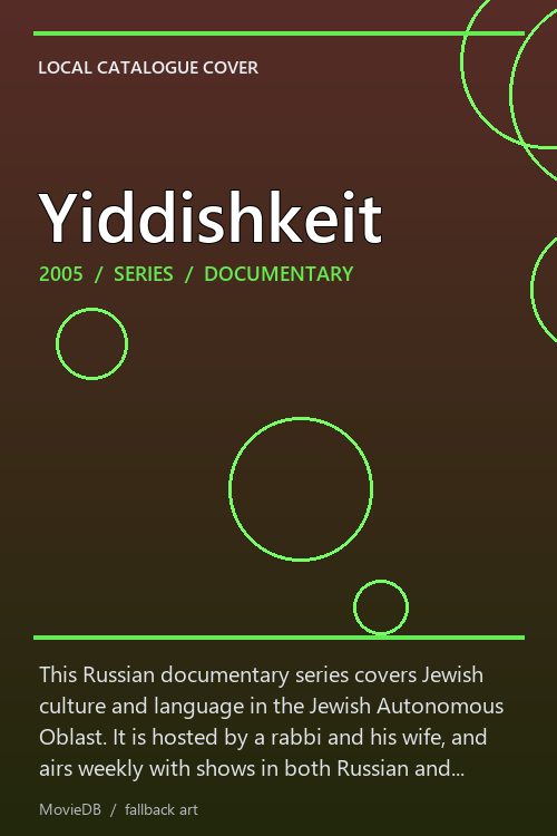 Yiddishkeit poster