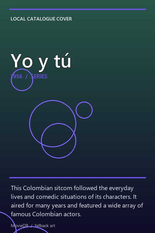 Yo y tú poster