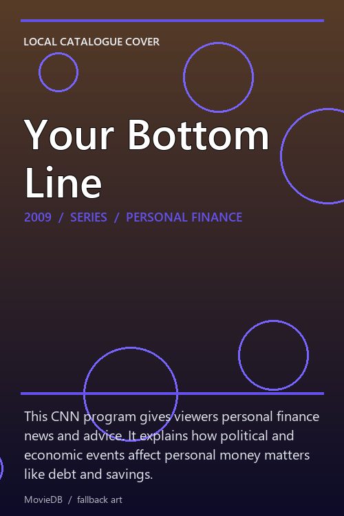 Your Bottom Line poster