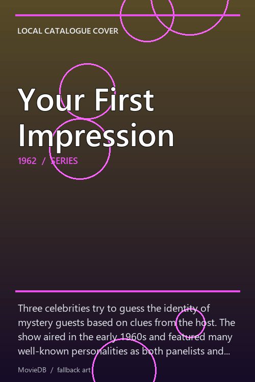 Your First Impression poster