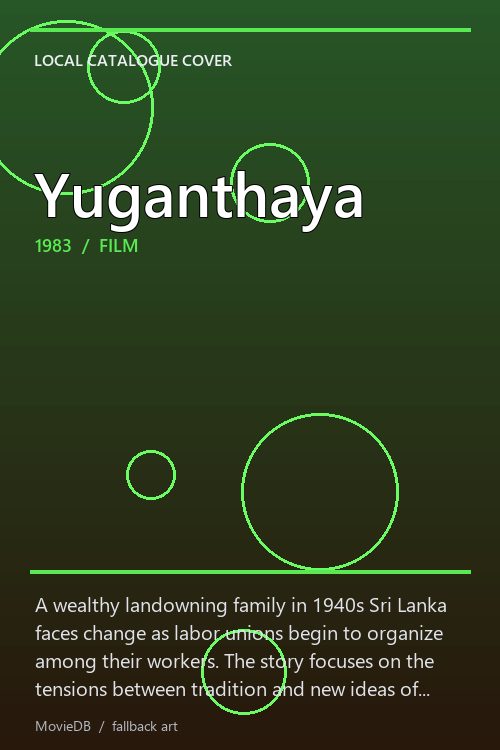 Yuganthaya poster