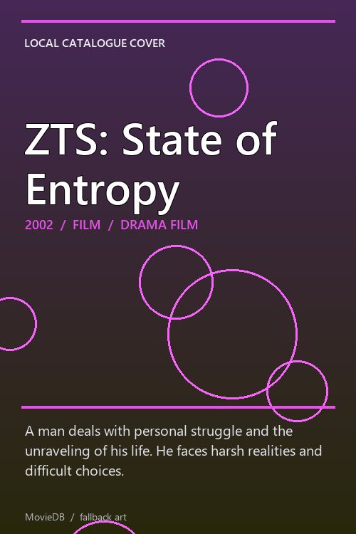 ZTS: State of Entropy poster
