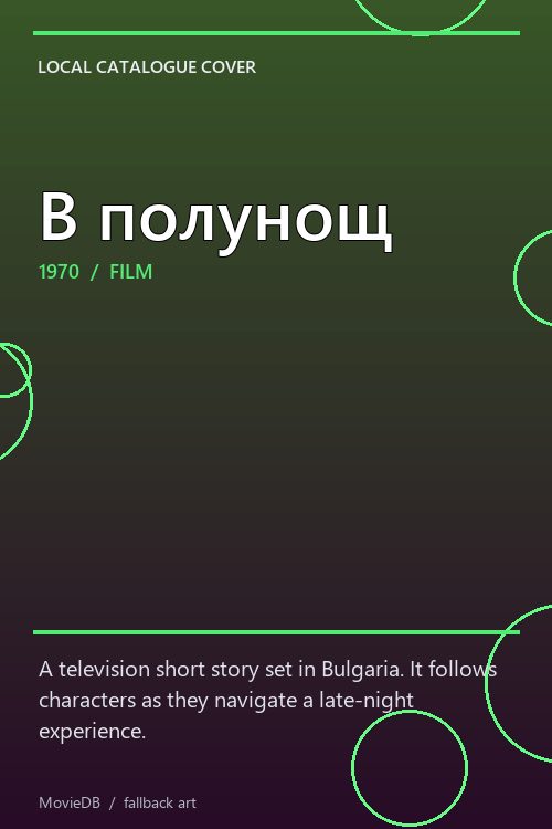 В полунощ poster