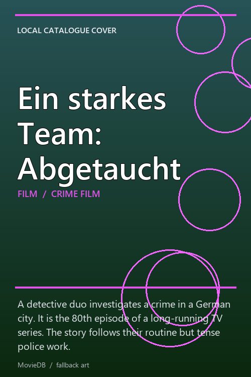 Ein starkes Team: Abgetaucht poster