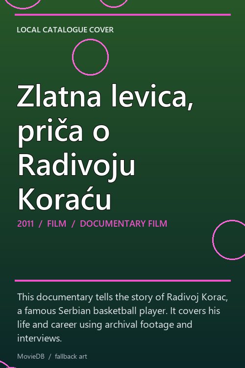 Zlatna levica, priča o Radivoju Koraću poster