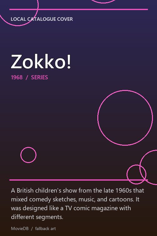 Zokko! poster