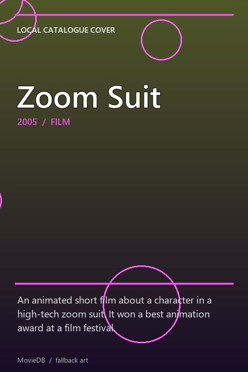 Zoom Suit poster