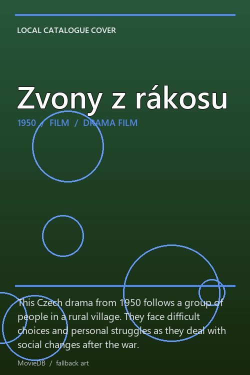 Zvony z rákosu poster