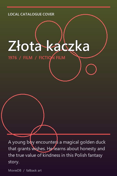 Złota kaczka poster