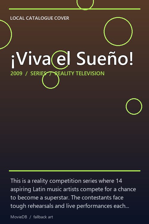 ¡Viva el Sueño! poster