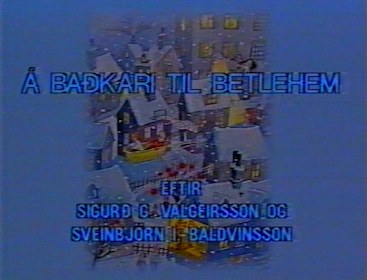 Á baðkari til Betlehem poster
