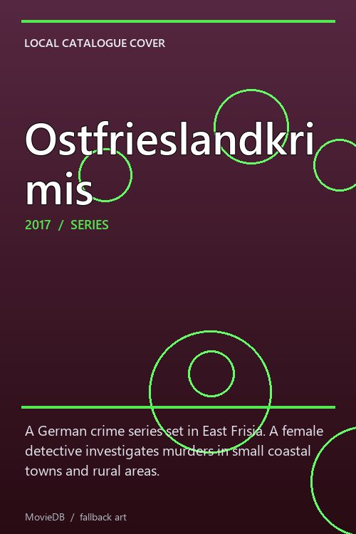 Ostfrieslandkrimis poster