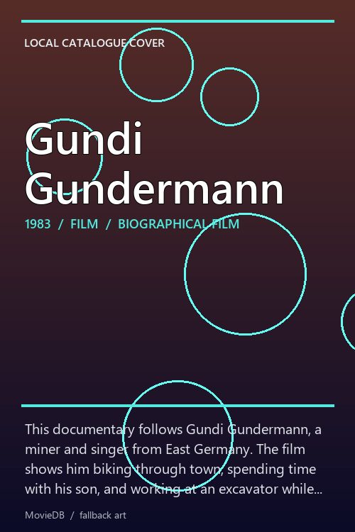 Gundi Gundermann poster