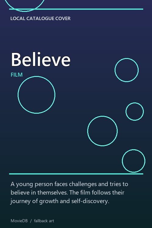 Believe poster