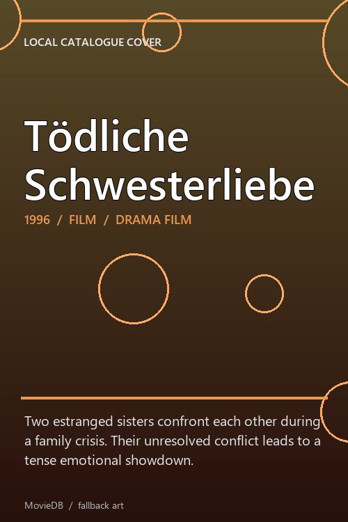 Tödliche Schwesterliebe poster