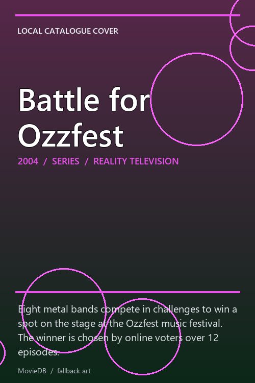 Battle for Ozzfest poster