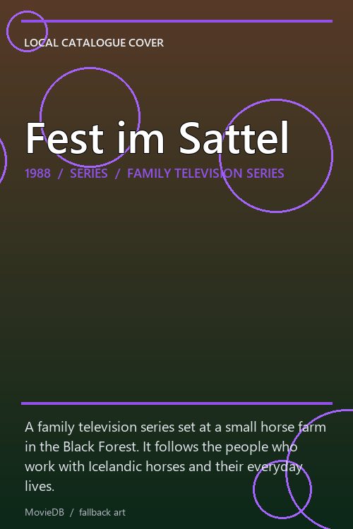 Fest im Sattel poster