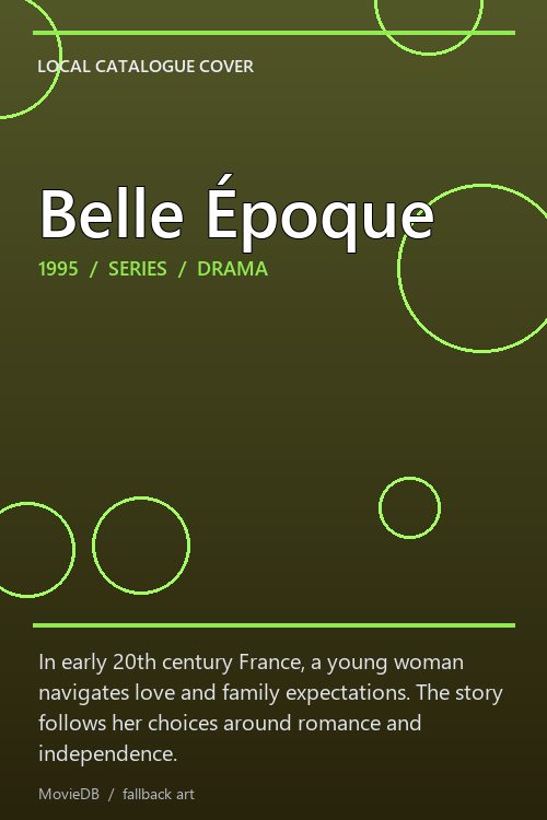 Belle Époque poster
