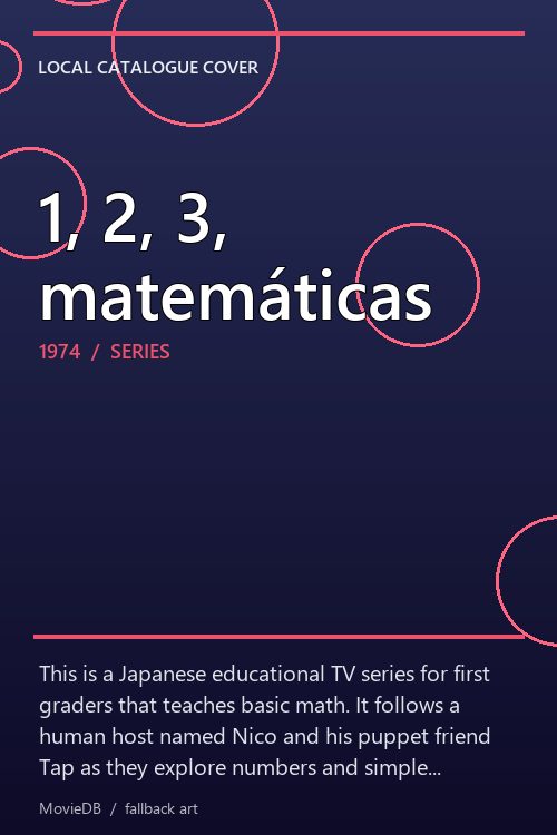1, 2, 3, matemáticas poster