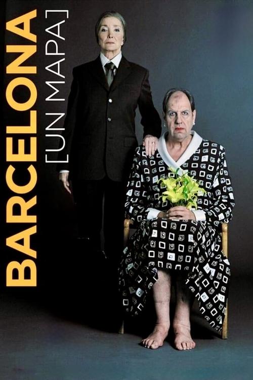 Barcelona (un mapa) poster