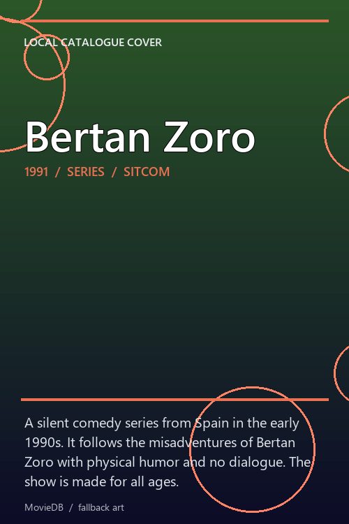 Bertan Zoro poster