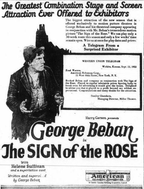 The Sign of the Rose poster