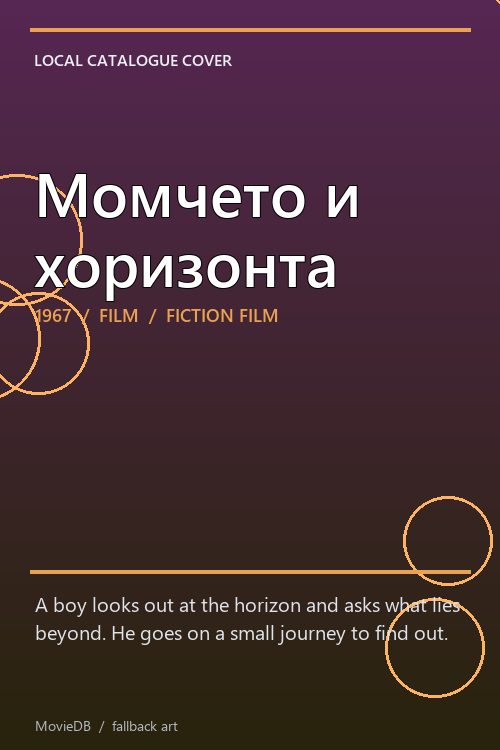 Момчето и хоризонта poster