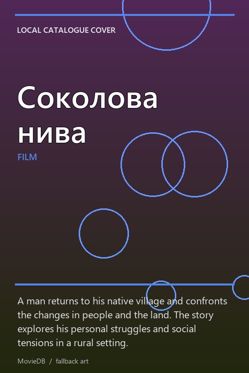 Соколова нива poster