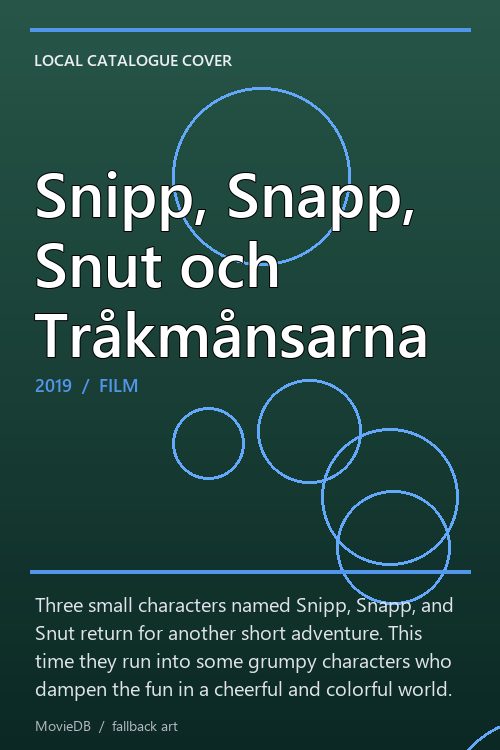 Snipp, Snapp, Snut och Tråkmånsarna poster