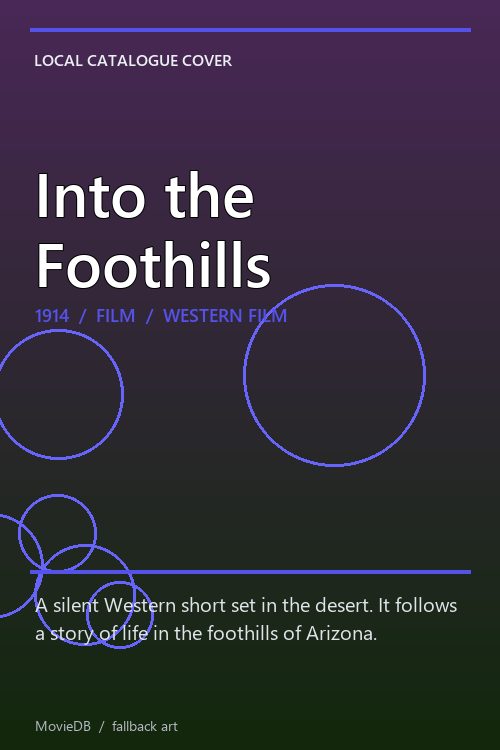 Into the Foothills poster
