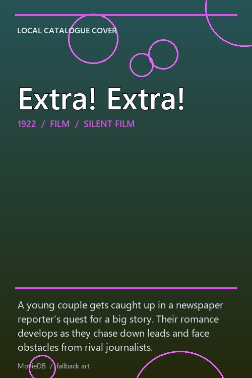Extra! Extra! poster