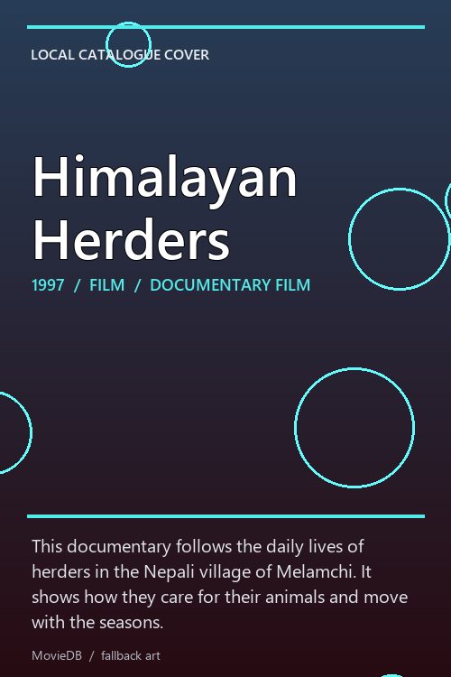 Himalayan Herders poster