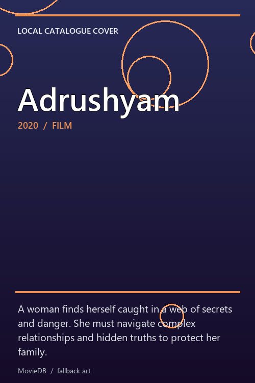 Adrushyam poster