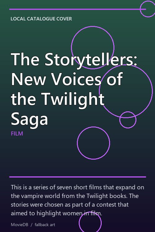 The Storytellers: New Voices of the Twilight Saga poster