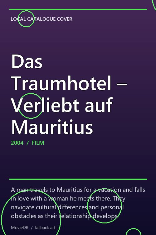 Das Traumhotel – Verliebt auf Mauritius poster