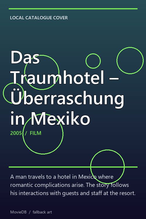 Das Traumhotel – Überraschung in Mexiko poster