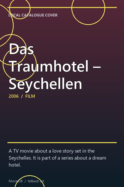 Das Traumhotel – Seychellen poster