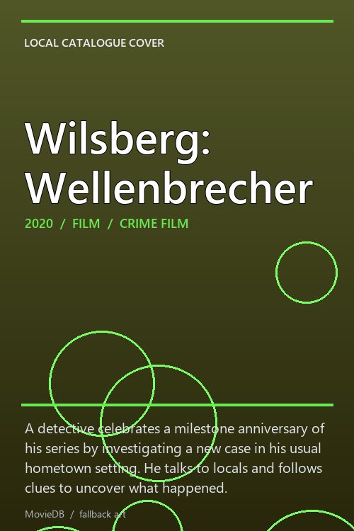 Wilsberg: Wellenbrecher poster