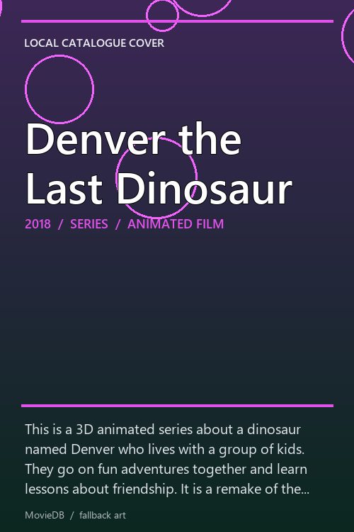 Denver the Last Dinosaur poster
