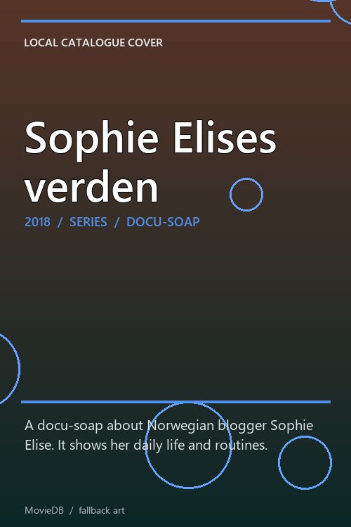 Sophie Elises verden poster