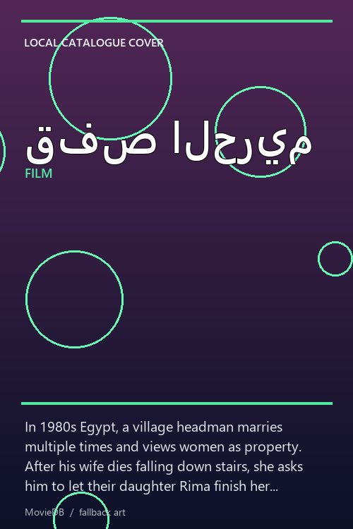 قفص الحريم poster