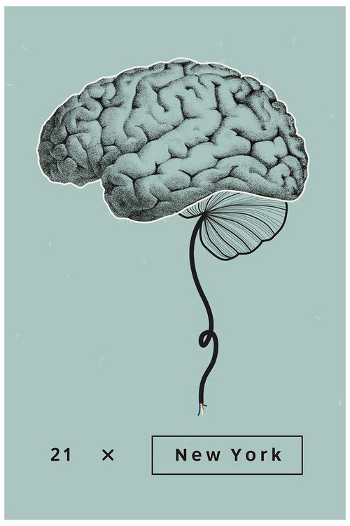 21 x New York poster