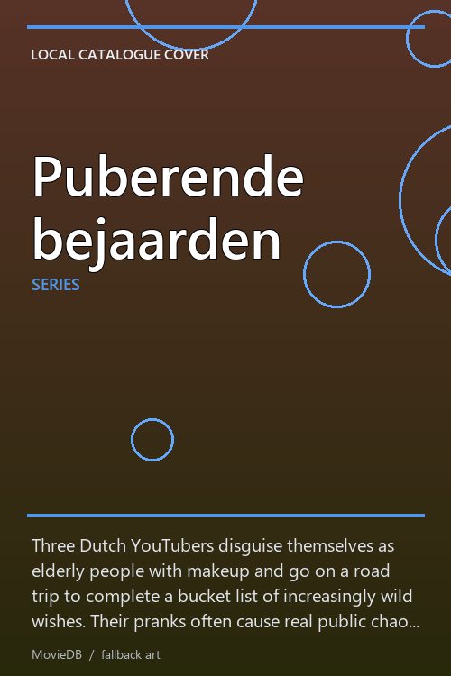 Puberende bejaarden poster