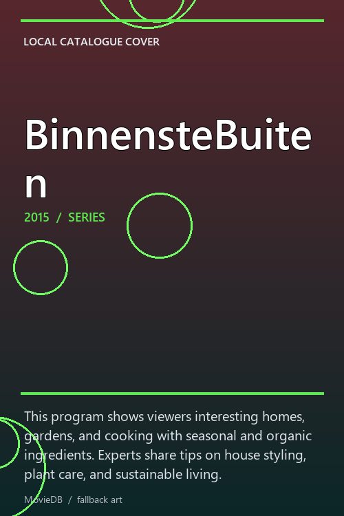 BinnensteBuiten poster
