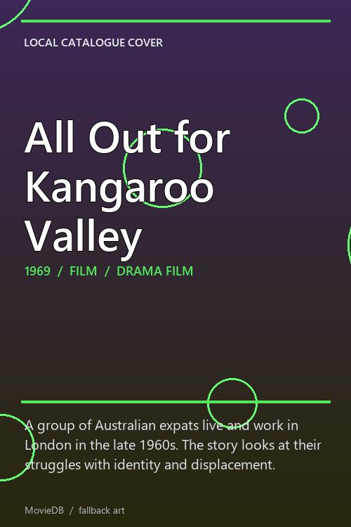All Out for Kangaroo Valley poster