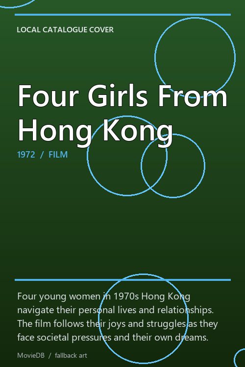 Four Girls From Hong Kong poster