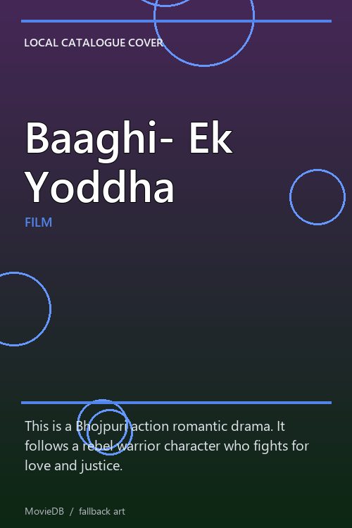 Baaghi- Ek Yoddha poster