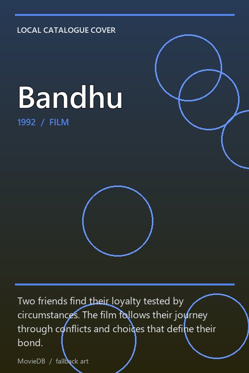 Bandhu poster