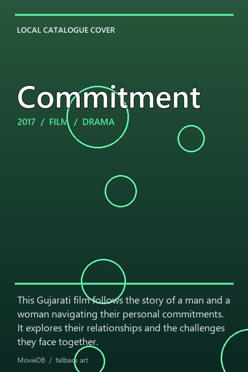 Commitment poster