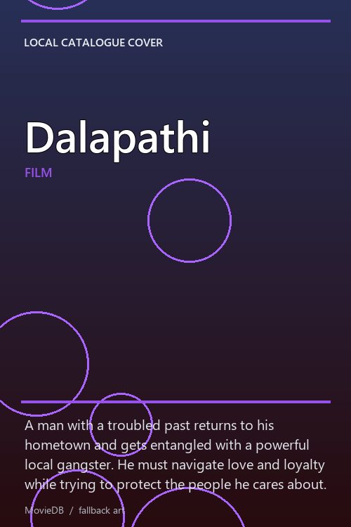 Dalapathi poster